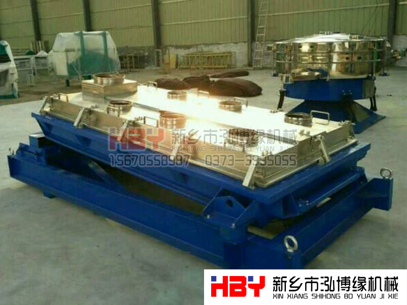 食品行業(yè)中不銹鋼平面回轉(zhuǎn)篩的應用