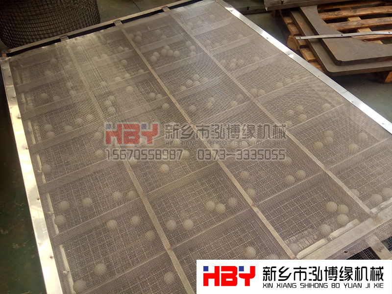 怎樣固定平面回轉(zhuǎn)篩篩面？平面篩廠家泓博緣機(jī)械給您支招