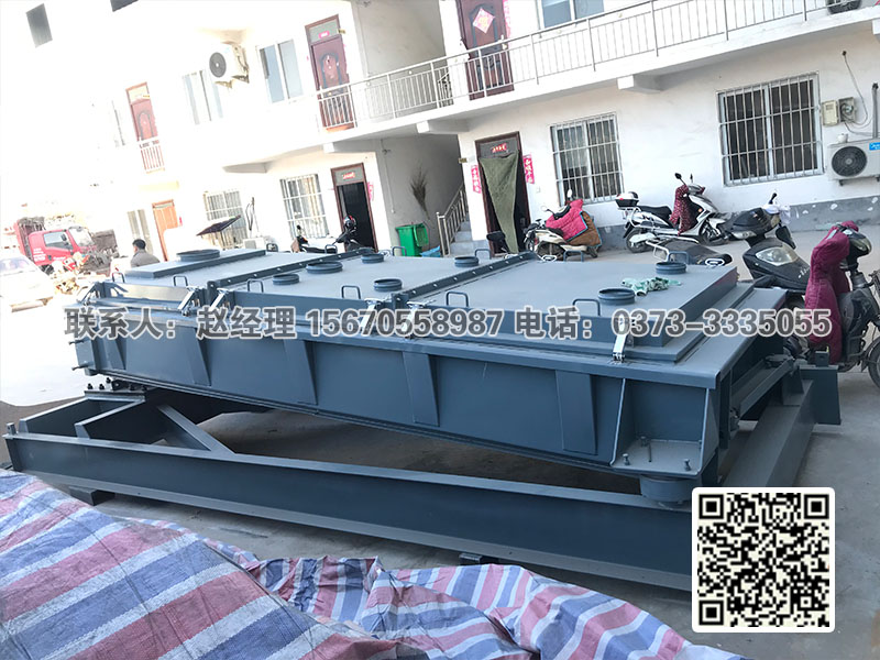 長沙胡經(jīng)理訂購的2040-3層平面回旋篩已發(fā)貨，請注意查收